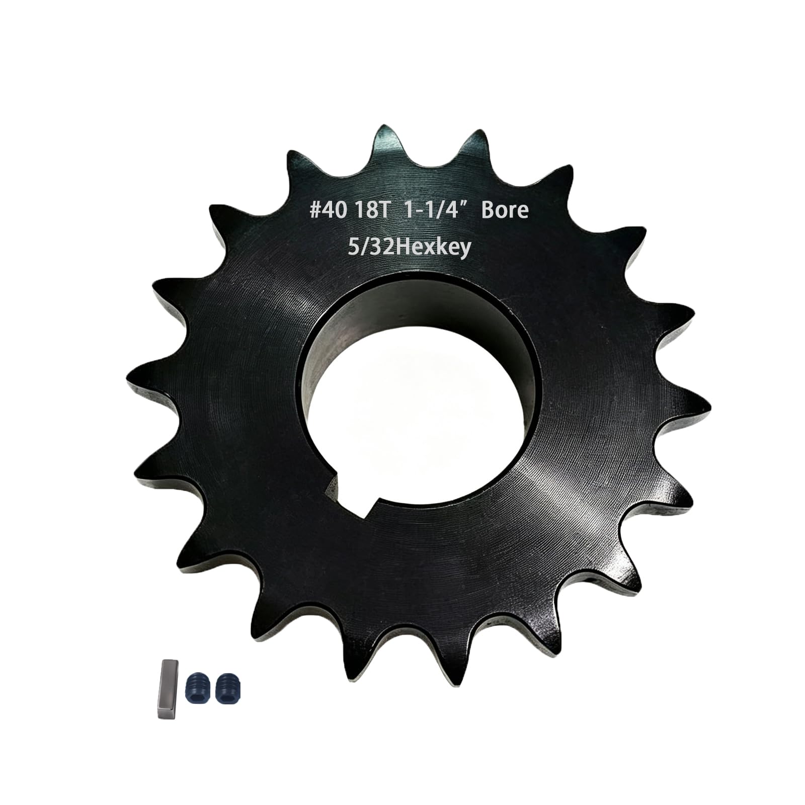 #40 Sprocket 21T 1" Bore Hardened Black Oxide — Amazon image 23
