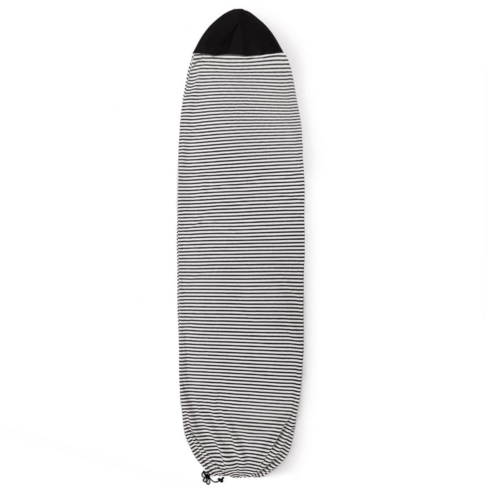 Surfbrett-Sockenabdeckung, schnell trocknend, Stretch-Surfbrett-Tasche mit Kordelzug und gepolstertem Nasenschutz, Surfzubehör