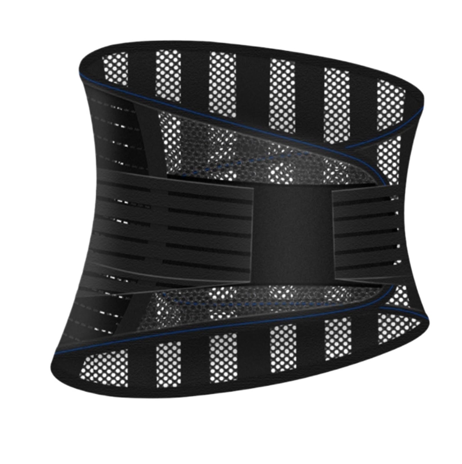 TOTIKI Back Support Lower Back Support Belt Breathable Back Support Belt Unisex For Work And Exercise Support Belt(Black,XL)