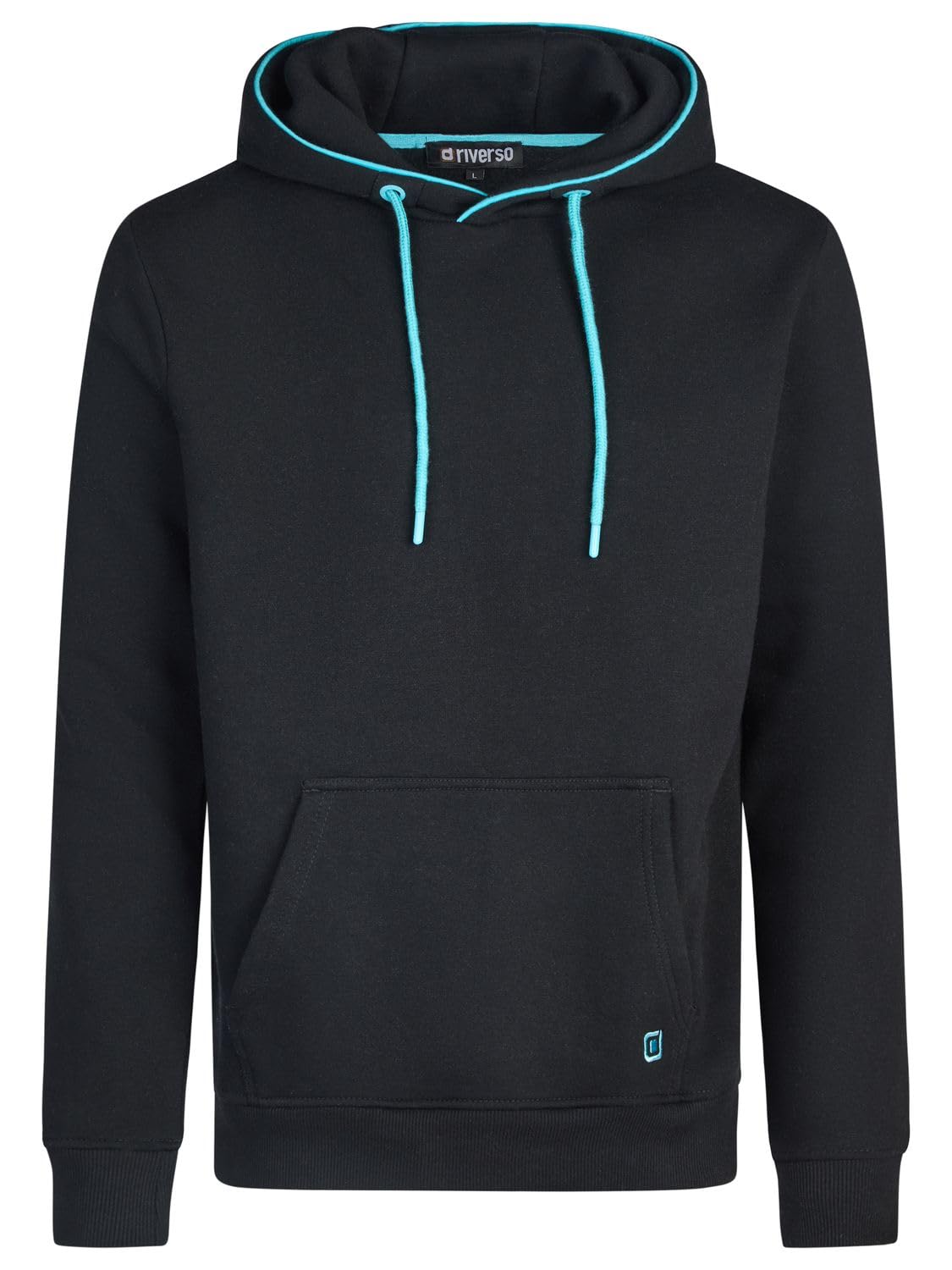riverso Hoodie Herren Regular Fit RIVSandro Kapuzenpullover Pullover Braun