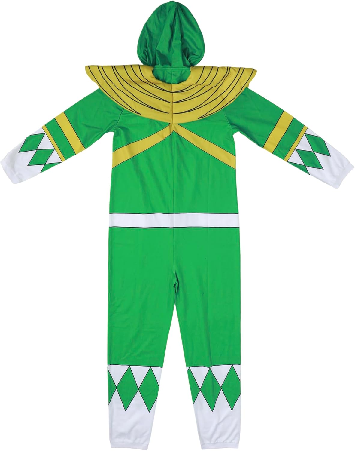 Bioworld Power Ranger Adult Long Sleeve Hooded Cosplay Onesie Costume Union Suit