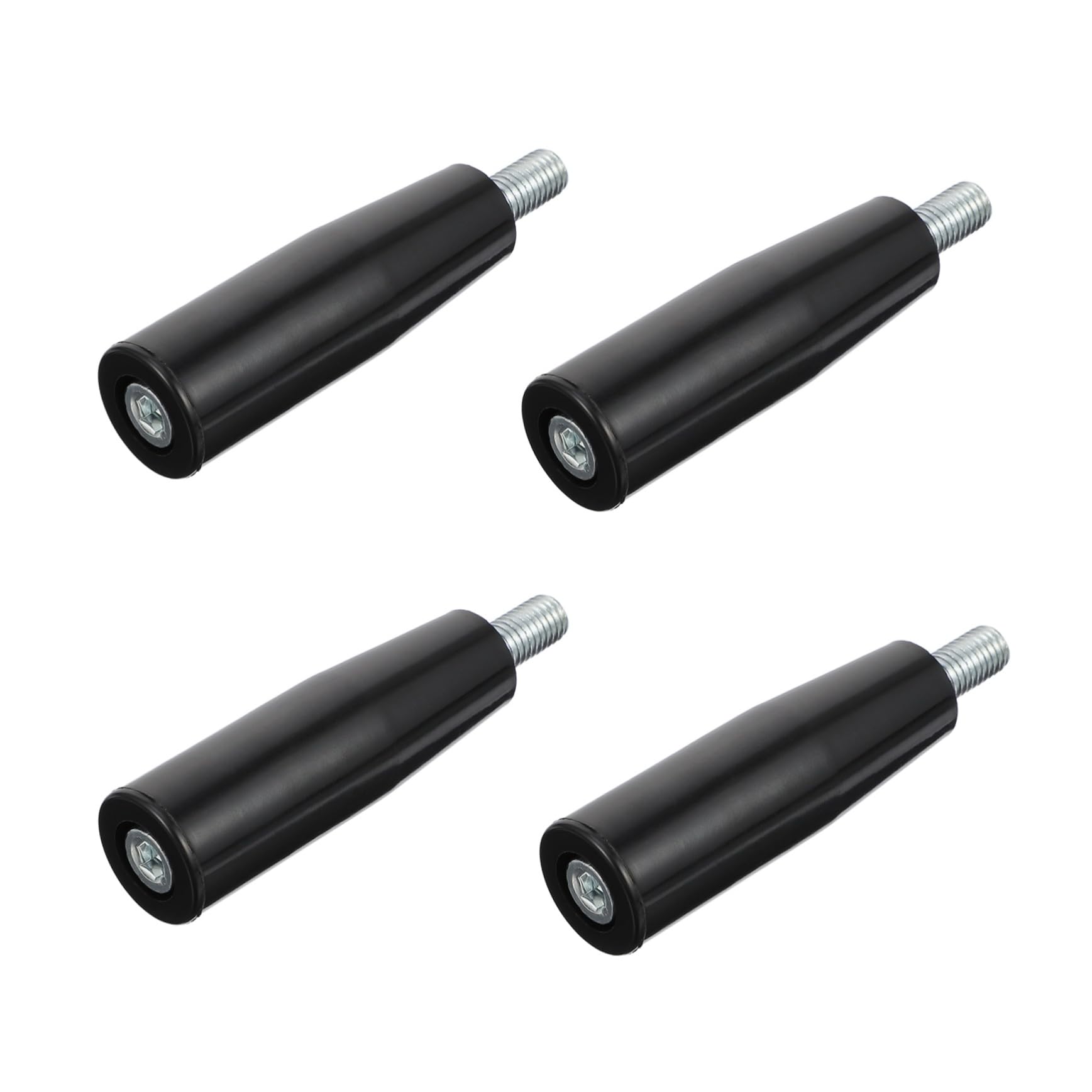 HAWILLOSCH 4Pcs Revolving Handle Rotating Grip for Lathe Machines Easy to Install for Mechanical Equipment and Instruments