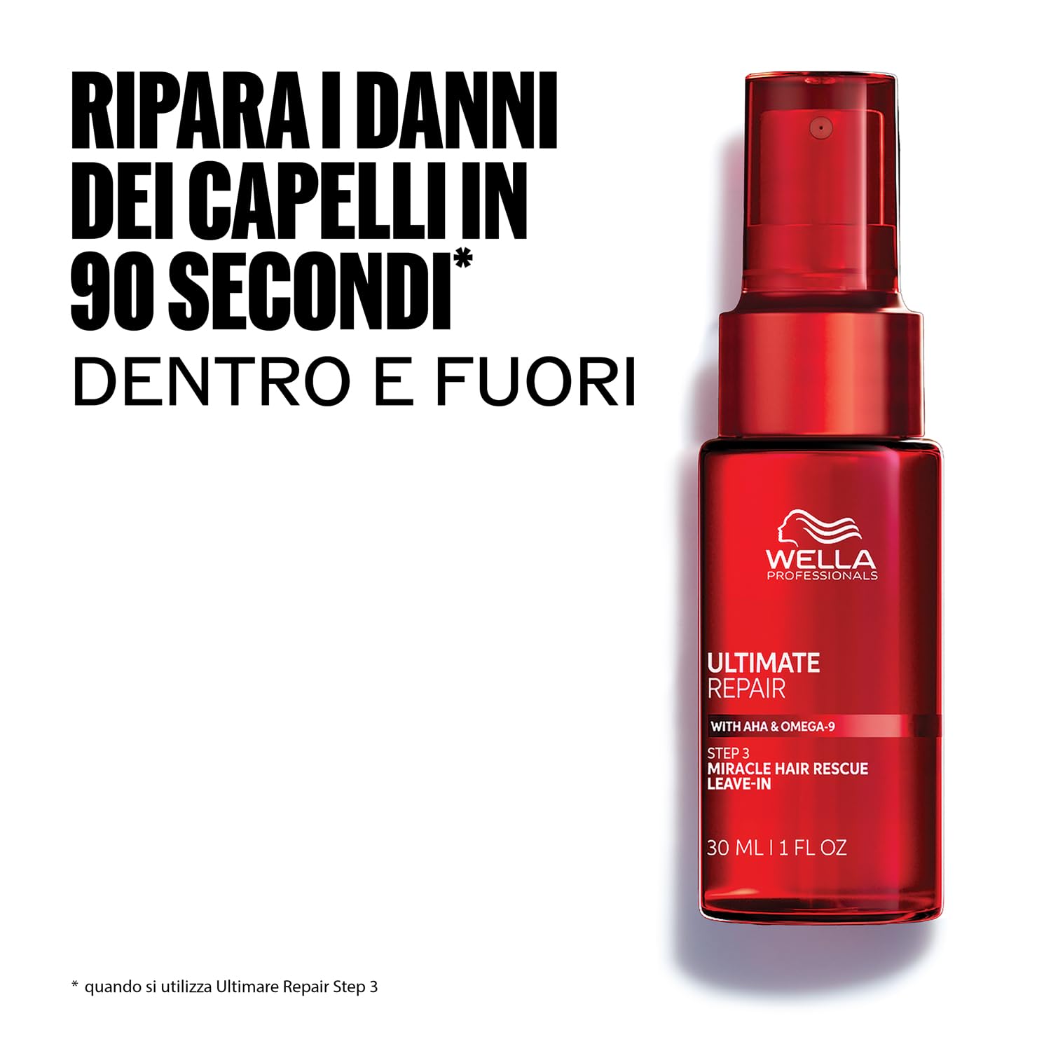 Wella Professionals ULTIMATE REPAIR Miracle Hair Rescue, Spray Professionale Ripara i capelli in 90 secondi, Per Tutti i Tipi di Capelli Danneggiati