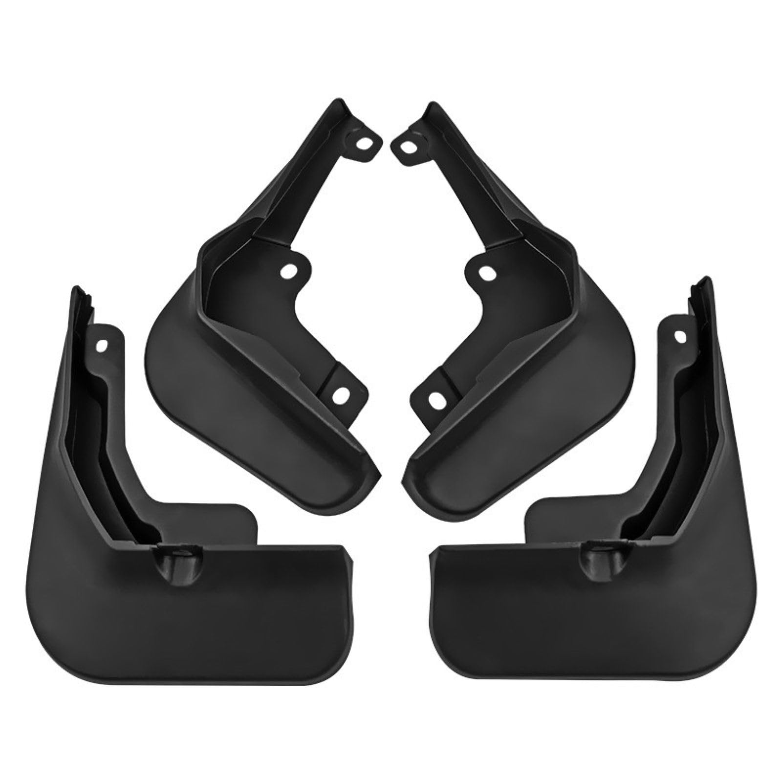 CDQSB 4 Pcs Car Mud Flaps for Chery Arrizo 5 PLUS, Front Rear Fenders Splashproof Splash Guards Mudflaps Protects Accessories