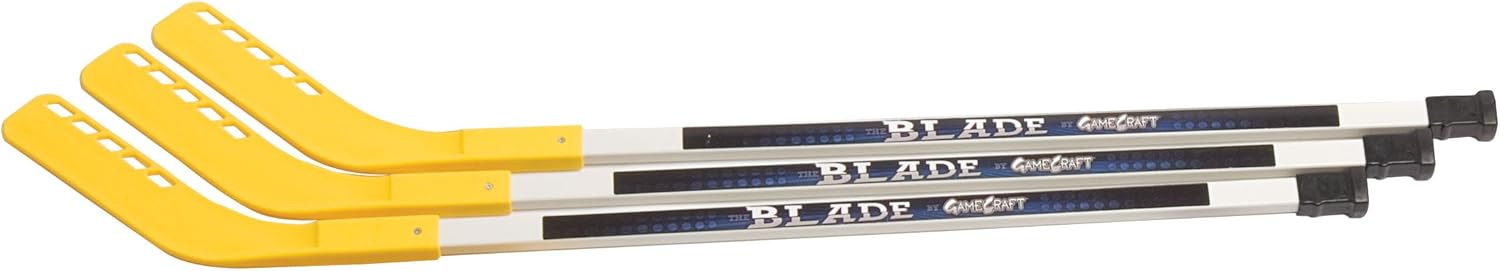 43" Senior Floor Hockey Sticks (Set of 3) - Blue : Hockey Goalie Sticks : Sports & Outdoors
