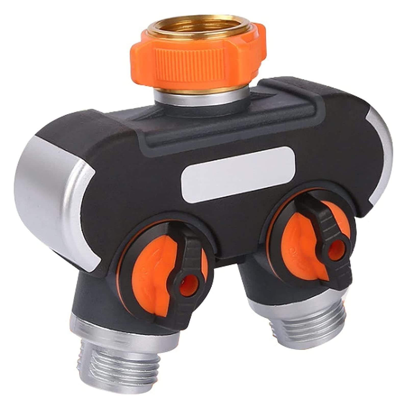 Splitter de tuyau de jardin avec 2 sorties fermées vannes régulatrices double robinet RJJ