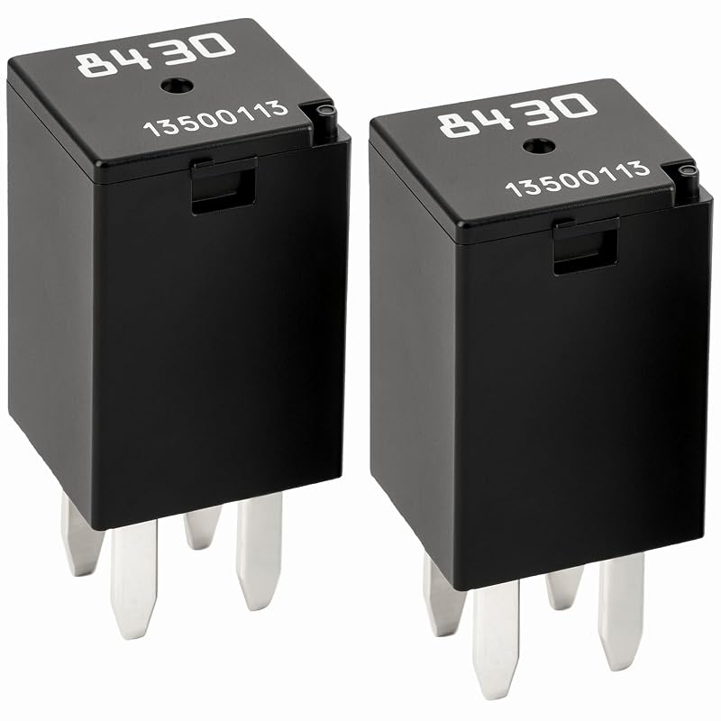 Relé automotivo multifunção Casalytics 4 pinos 13500113 para GM – Pacote com 2