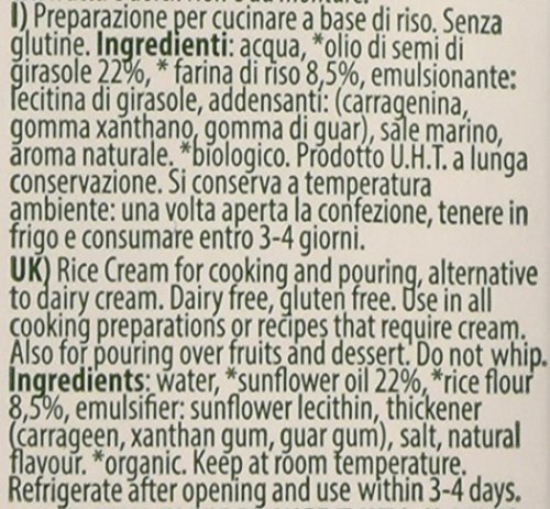 Vitariz Crema di Riso per Cucinare Alinor Bio