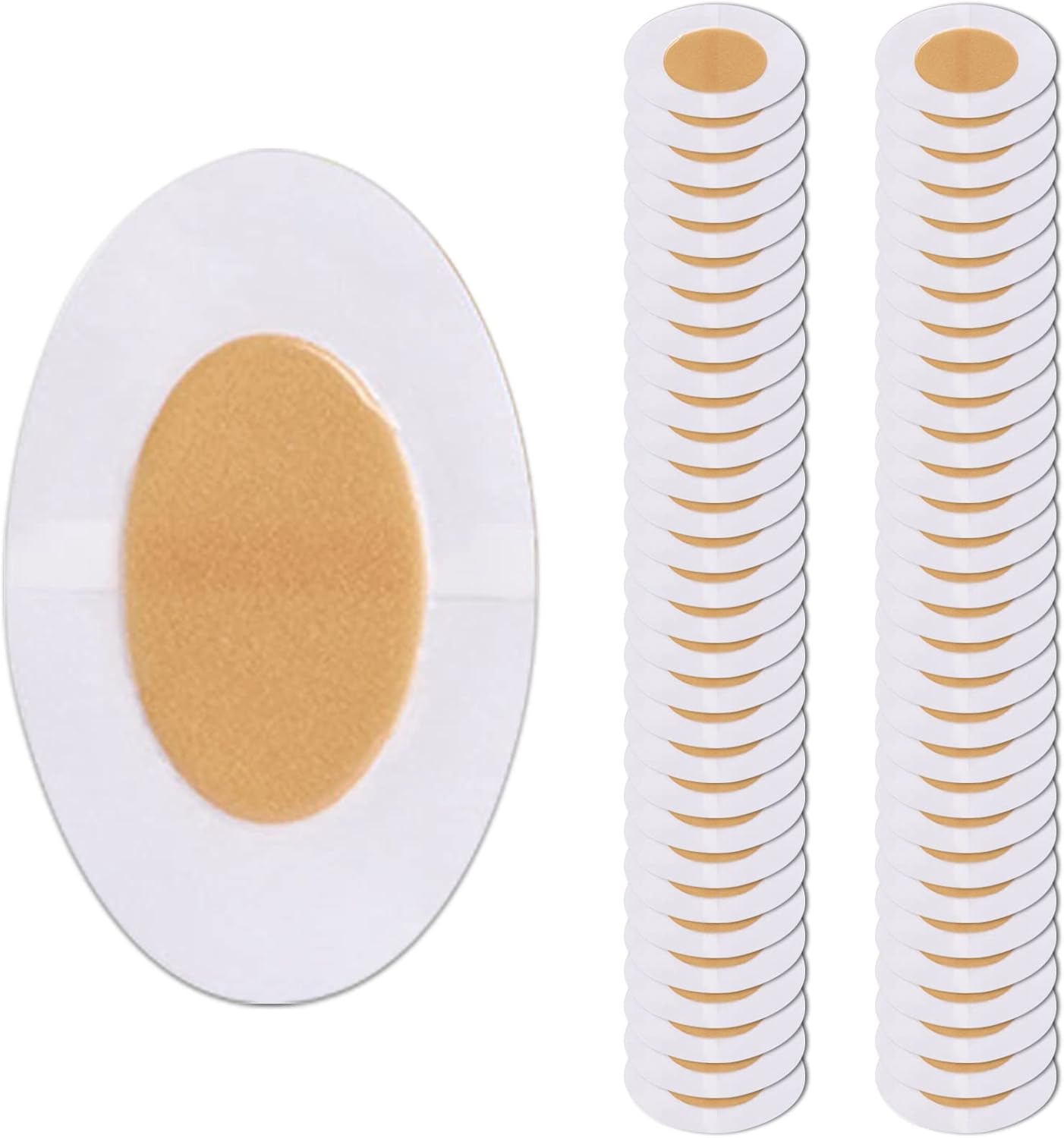 Blister Bandages 60 Pack Round Waterproof Invisible Blister Plasters