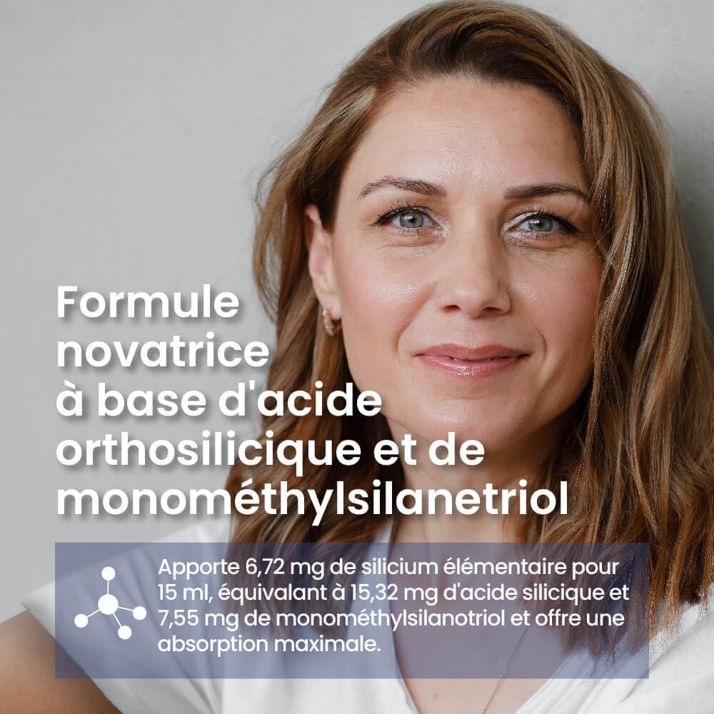 Orgono Living Silica Collagen Booster. Complément de Silicium Liquide pour Stimuler la Production de Collagène Natif. Complément Alimentaire Collagène pour Os et Articulations. 1 000 ml