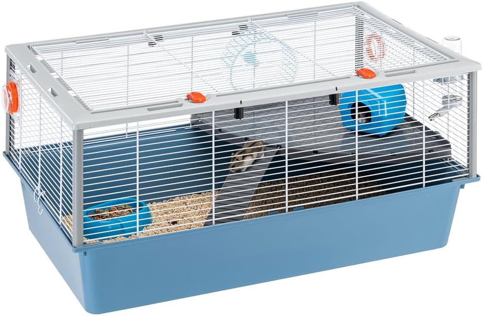 Ferplast CRICETI 80 Spacious Hamster Cage - Multi-Level Design with ...