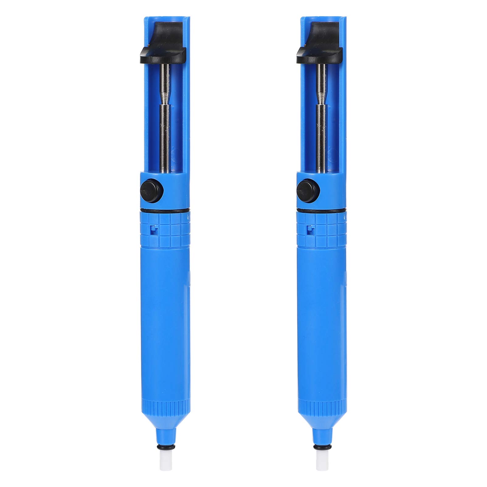 FAVOMOTO 2 Pcs Suction Welding Pickup Tool Soldering Removal Pump Dispenser Soldering Pen Sucker Desoldering All Plastic Ptfe Iron