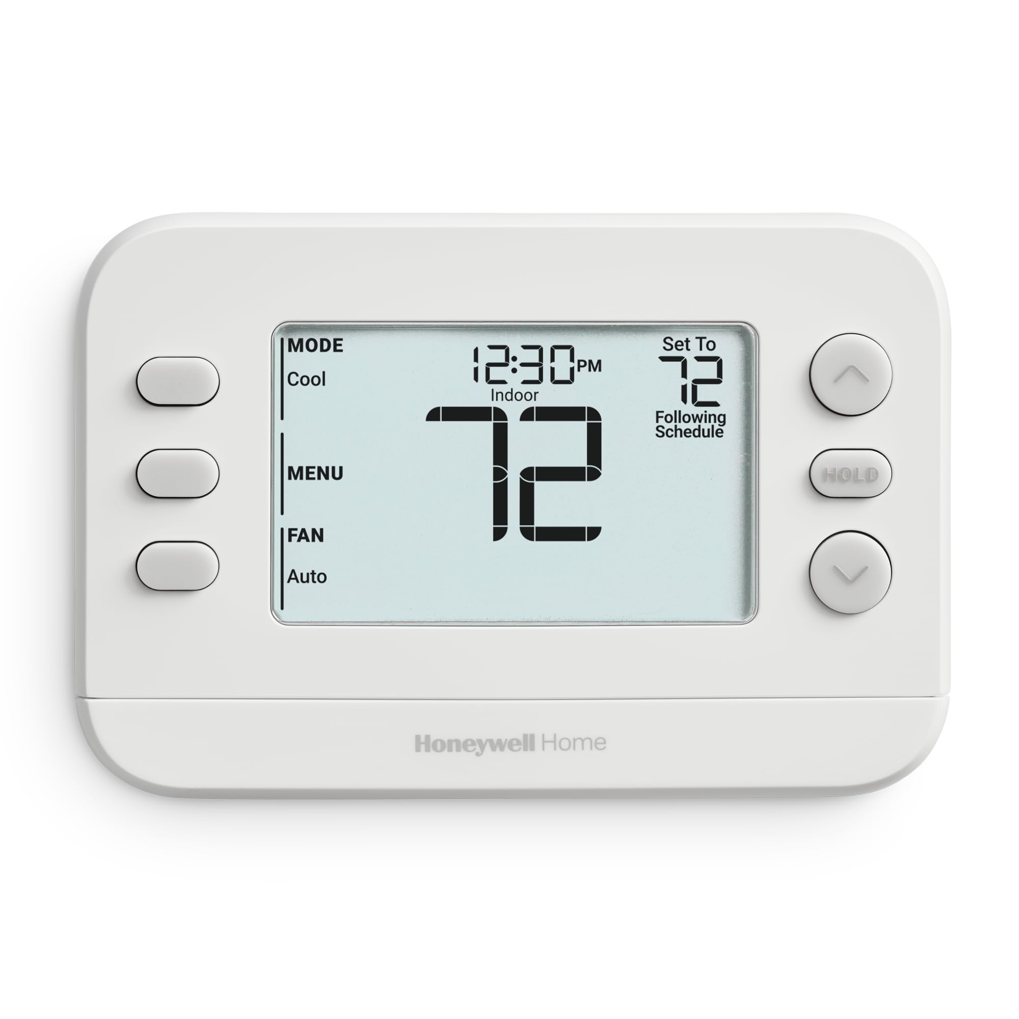 New! Honeywell Home Programmable Thermostat, Single-Stage, 1 Heat/1 Cool Compatibility, 5-2 Day Schedule, X2P, White, RTH20B