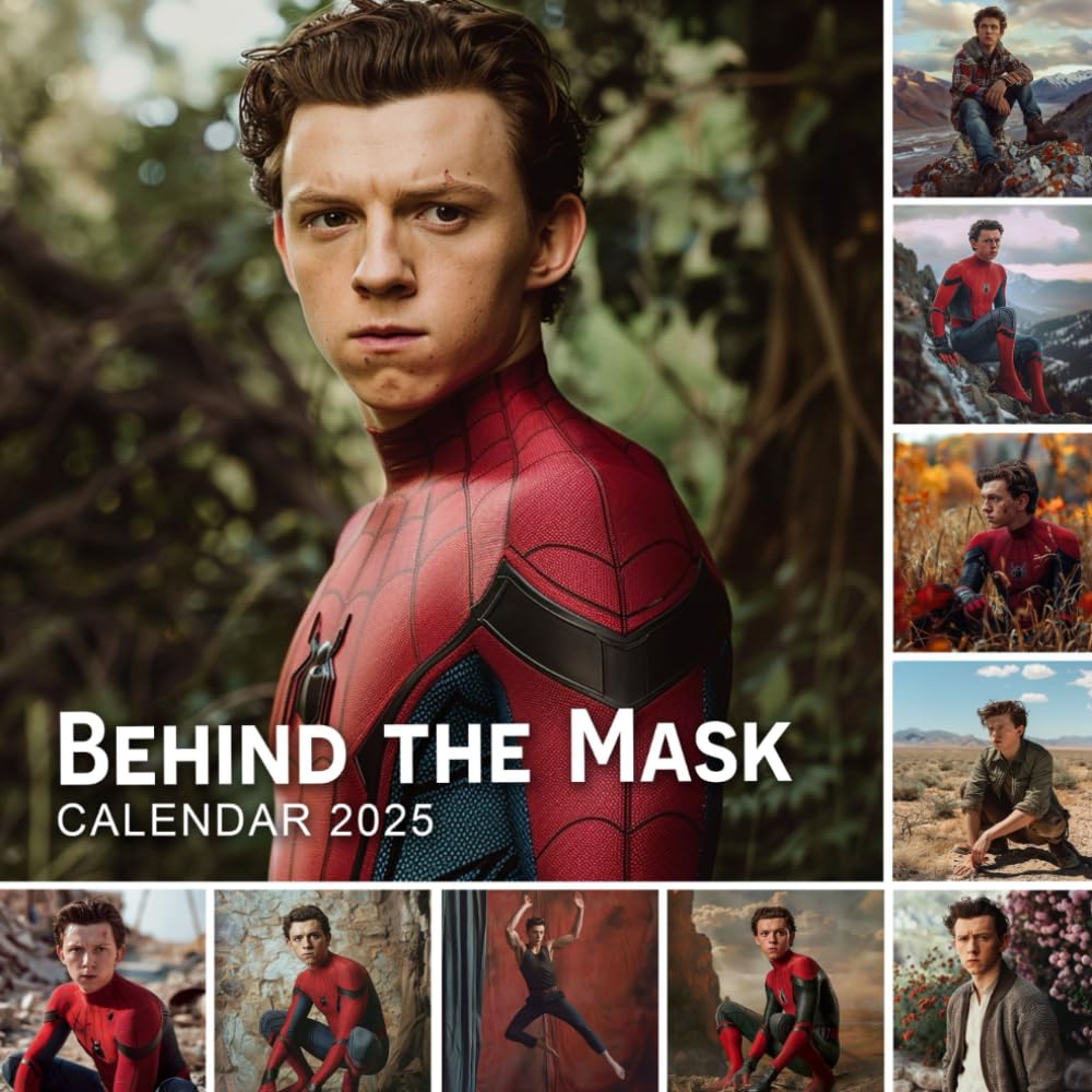 Behind the Mask Calendar 2025: Looking ahead to 2025, Bonus last 3 months 2024, Featuring over 15+ designs for Behind the Mask. Perfect for gift on … birthdays | Kalender Calendario Calendrier