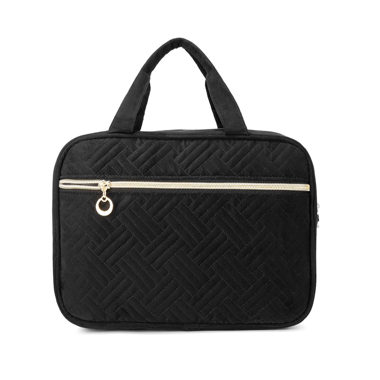 Kulturtasche Damen LOVEVOOK wasserdichte Kulturbeutel zum Aufhängen Faltbare Waschtasche Kosmetiktasche Groß mit 360°Drehbare Haken Waschbeutel für Damen