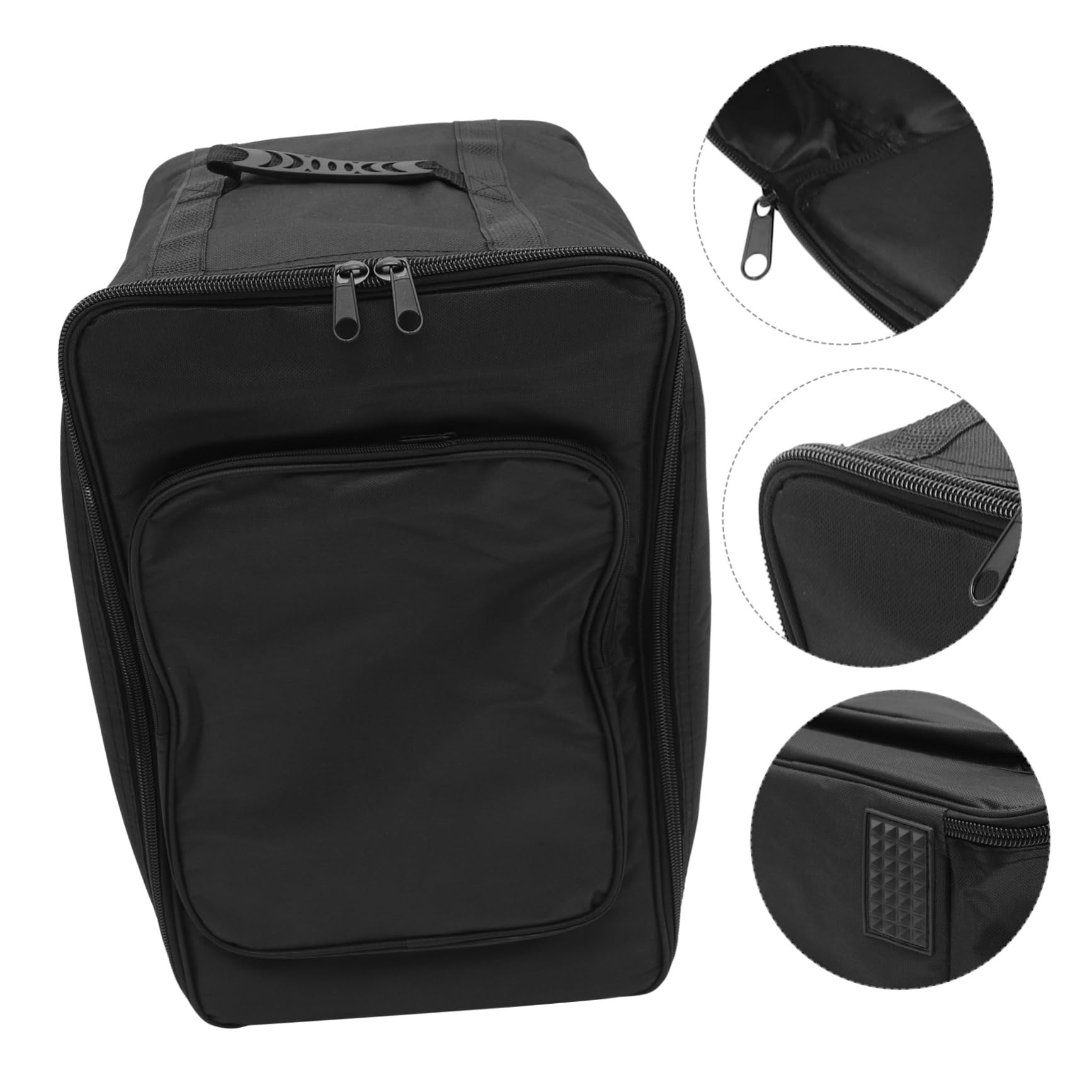 BESPORTBLE Mochila Para Caja Negra Bolsa De Transporte Para Instrumentos De Percusión Accesorio Musical Para Instrumentos y Escenario De Conciertos