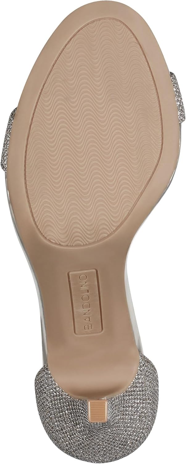 Bandolino Women's Madia Heeled Sandal, Gold, 5 - Image 4