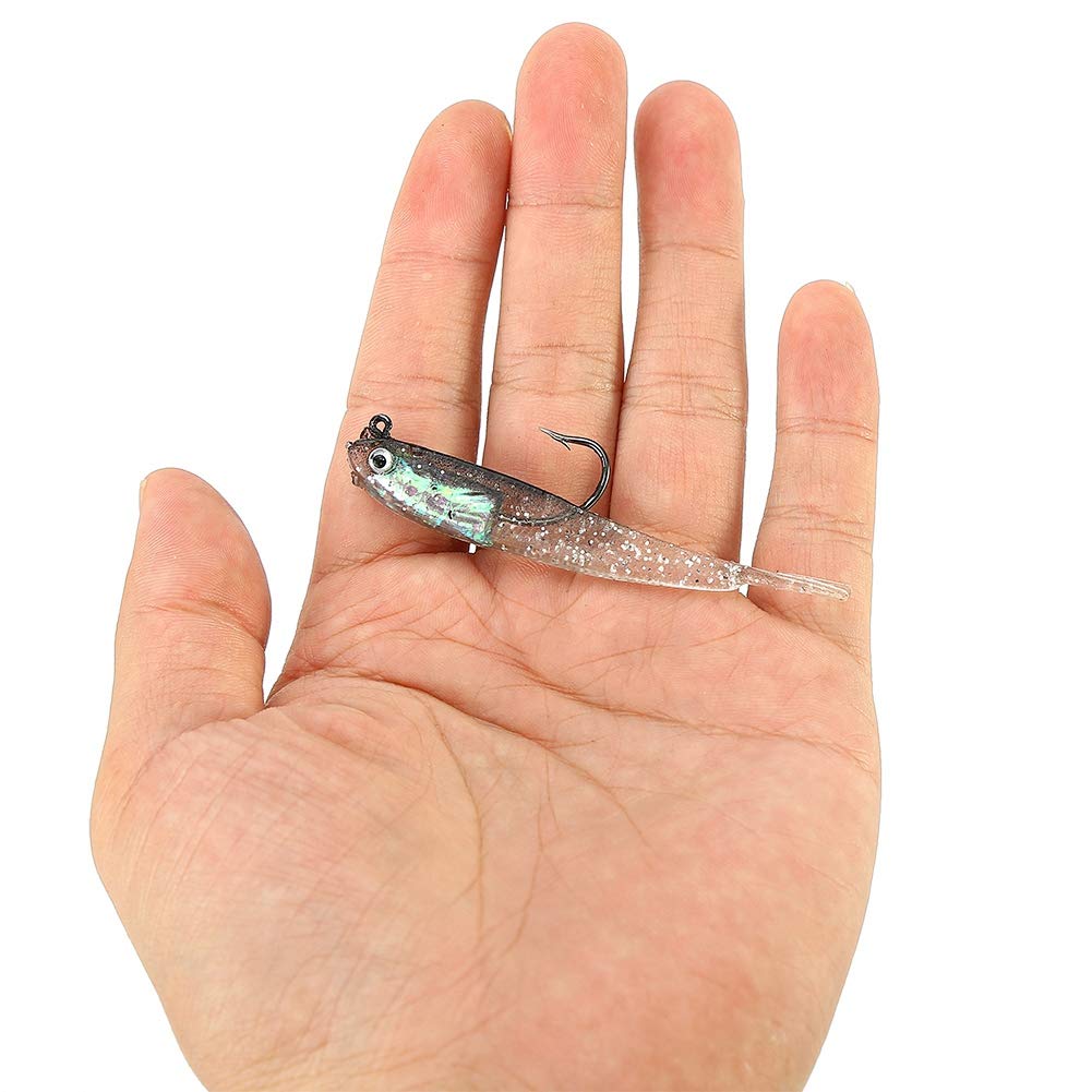 Seppie 3D Da 25 Mm / 60 Occhi Di Pesce Olografici 3D Modellati Morbidi, Legatura Di Mosche, Jig, Creazione Di Esche, Artigianato - Foto 5