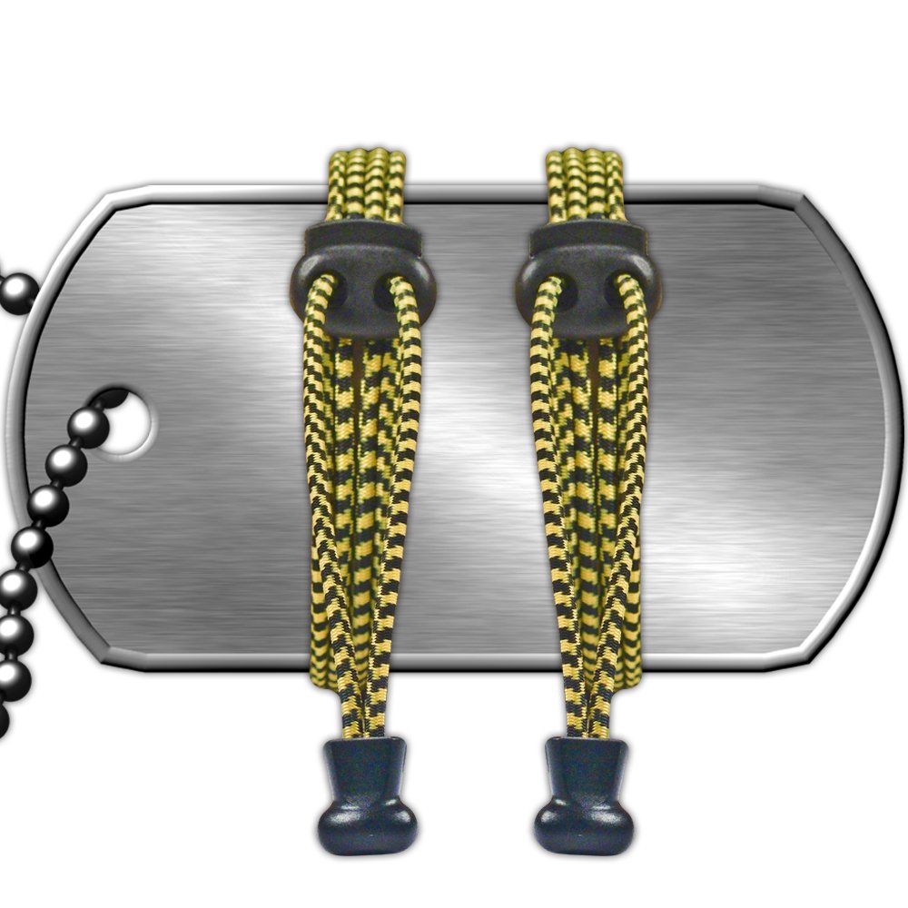 Paracord Planet Quick Laces - Elastic Shoelace Fastening System for Athletes and Runners - Solid and Reflective Colors