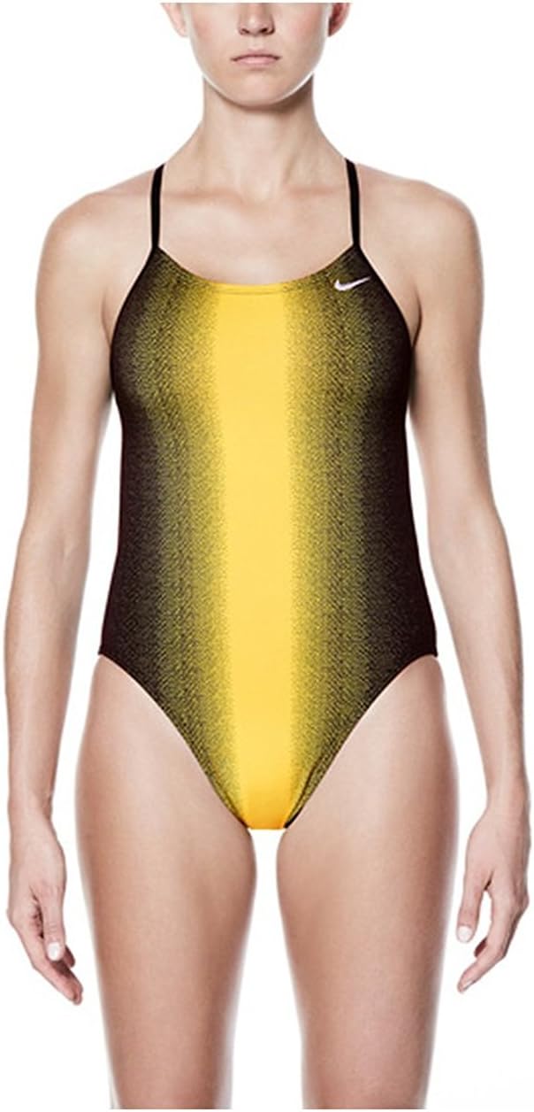 Nike Fade Sting Women Swim Performance Cut Out One Piece