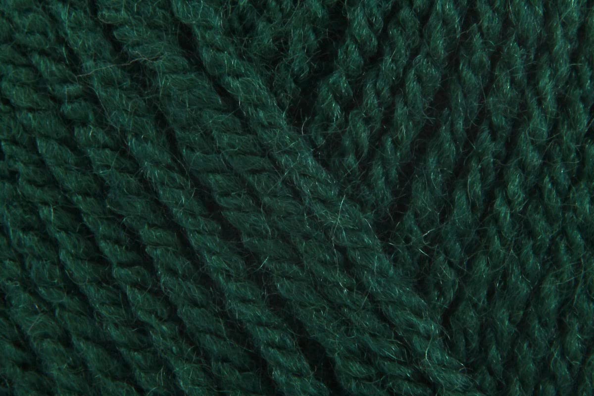 Sirdar Hayfield Bonus DK Crochet Yarn, 100% Acrylic Double Knitting Wool for Sweaters Jumpers Toys - 100g Balls - Bottle Green (839) - Pack of 10 — image 1