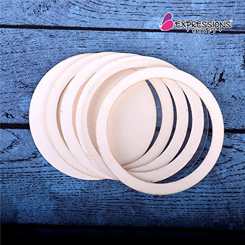 immixExpressions Craft Shaker Round Chipboard Embellishment…