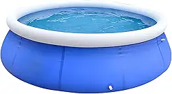 Piscina Inflável Redonda 300 cm com 4760 Litros de Capacidade na Cor Azul