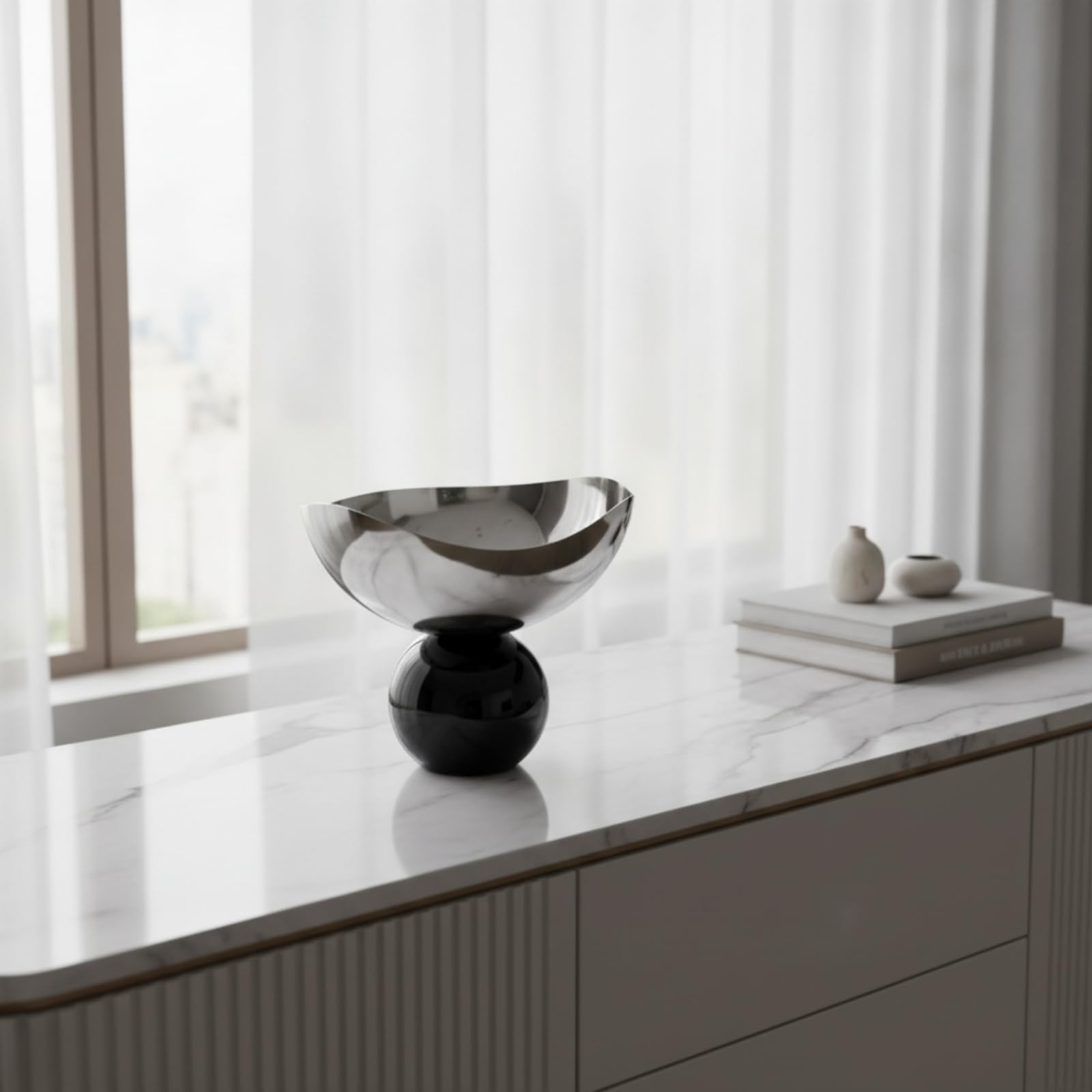 con Pedestal Elegante Vajilla | Contemporáneo, Pedestal, clásico, para Recibidor, Estilo B