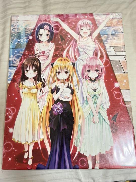 ToLOVEる展　キャンバスアート　春菜・ララ・モモ・ヤミ・美柑 Amazon.co.jp: To LOVEる とらぶる 原画展 キャンパスアート