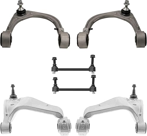 Miniatura 174 de Detroit Axle - Kit de brazos de control inferiores delanteros para Jeep Grand Cherokee Dodge Durango 2011-2015 2012 2013 2014, 2 brazos de control