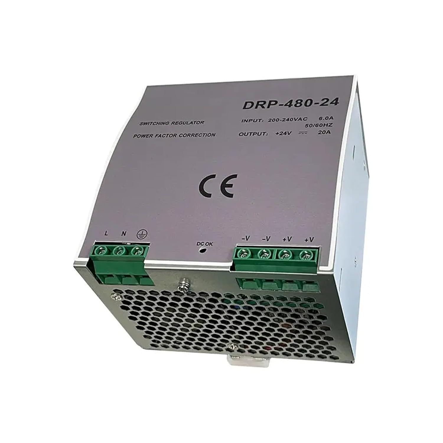 480W Rail Switching Power Supply DRP-480 12V40A 24V20A 36V13.3A 48V10A DC Transformer (Color : 36V 13.3A)