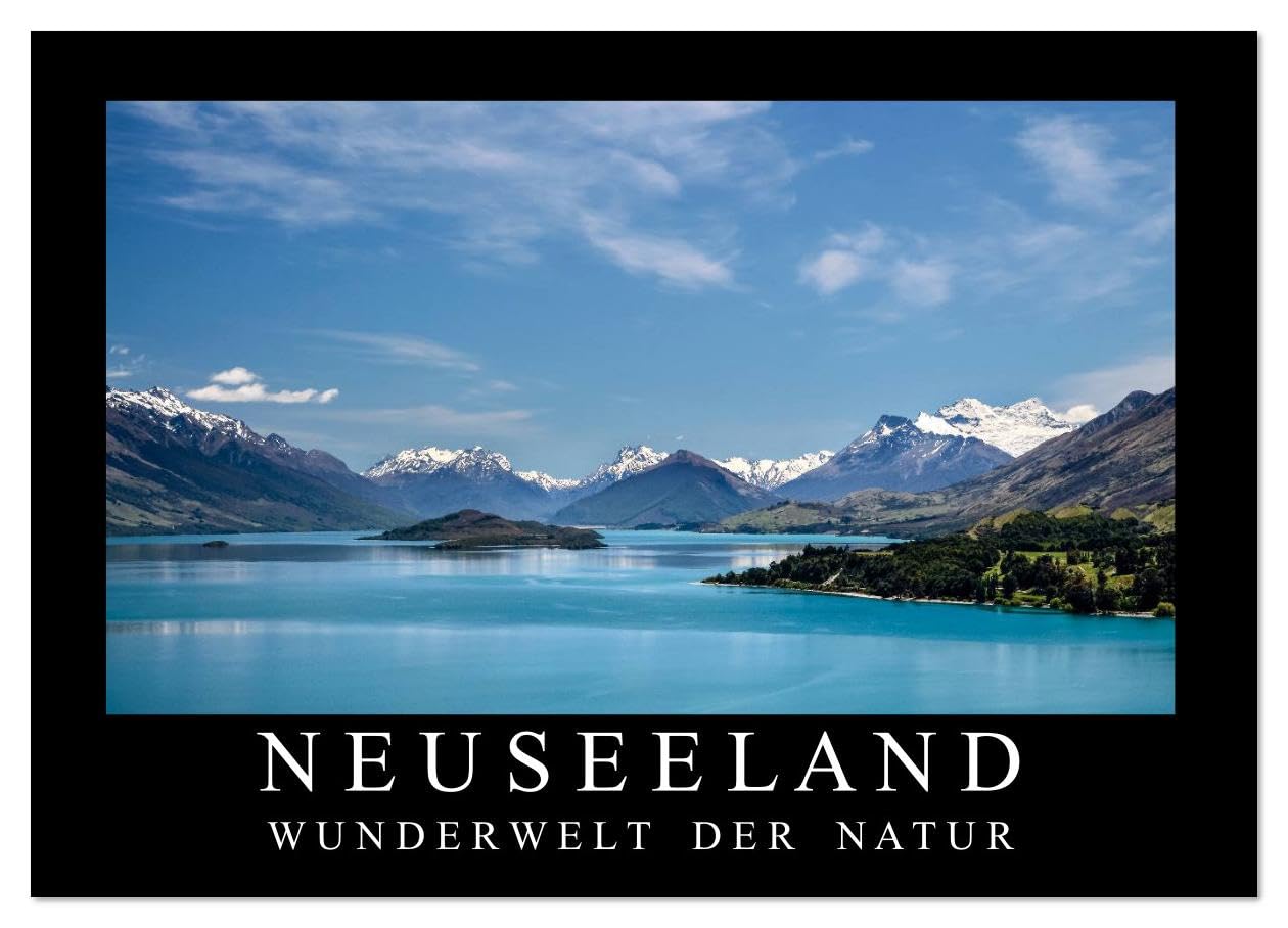Neuseeland - Wunderwelt der Natur (Wandkalender 2026 DIN A2 quer), CALVENDO Monatskalender: Faszinierende Aufnahmen von unberührten und einsamen Naturlandschaften Neuseelands. (CALVENDO Natur)