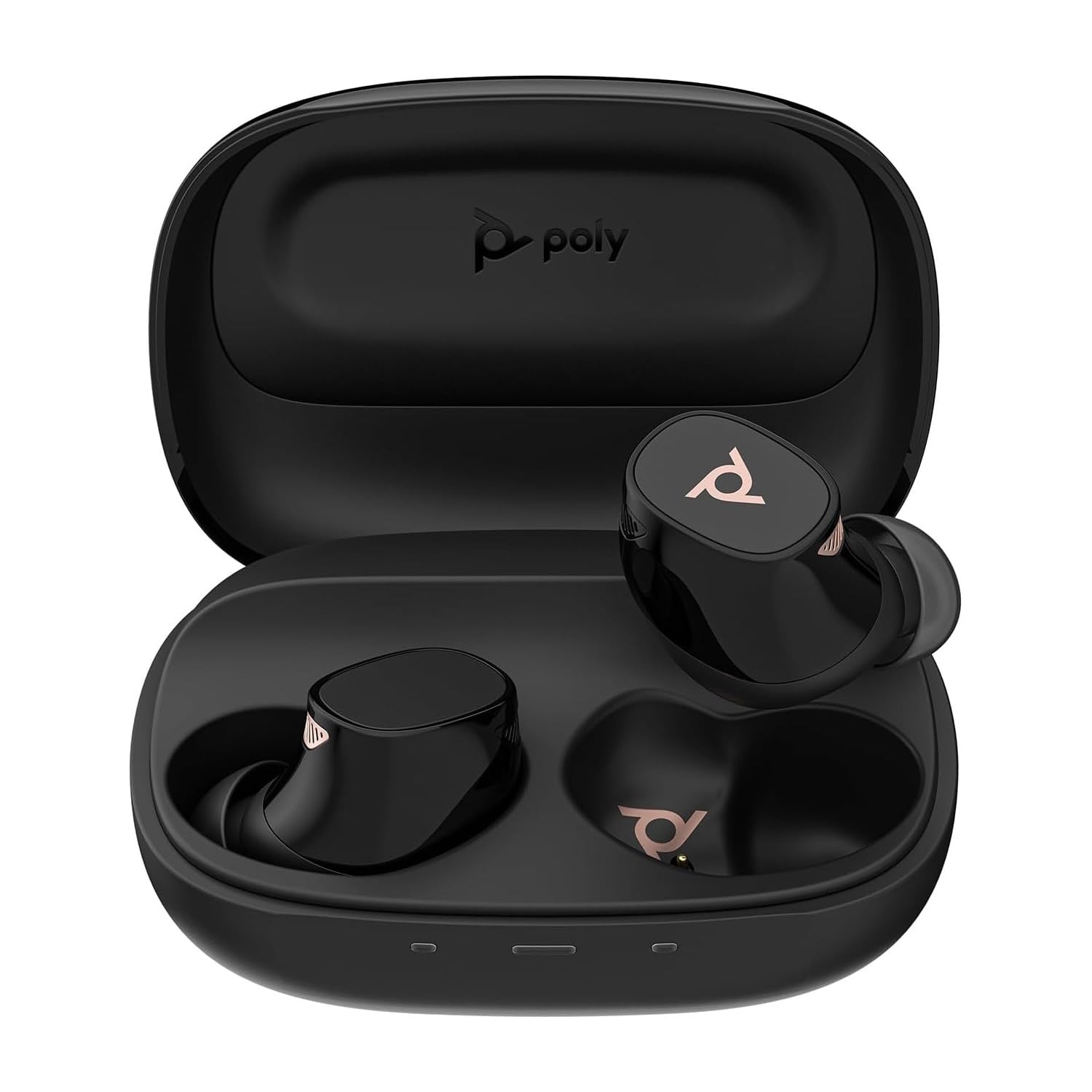 Amazon.co.jp: Poly AIノイズキャンセリングマイク搭載 ワイヤレス