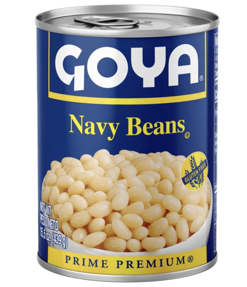 Goya Navy Beans, Soups, Rice, 15.5 oz, 2-Pack