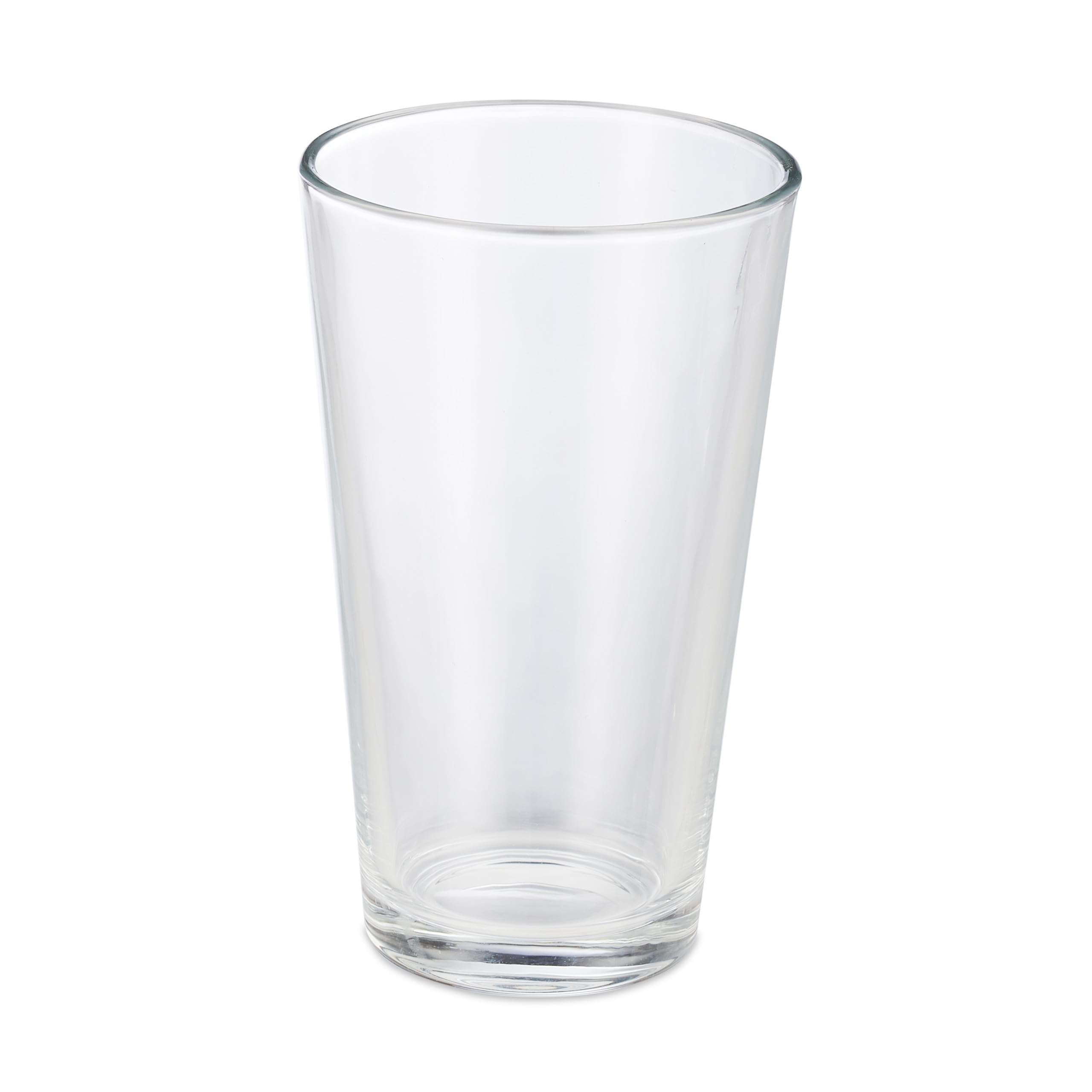 Relaxdays Verres à boisson, lot de 18, contenance 400 ml, eau, jus, sodas, colas, cocktails, design simple, transparent