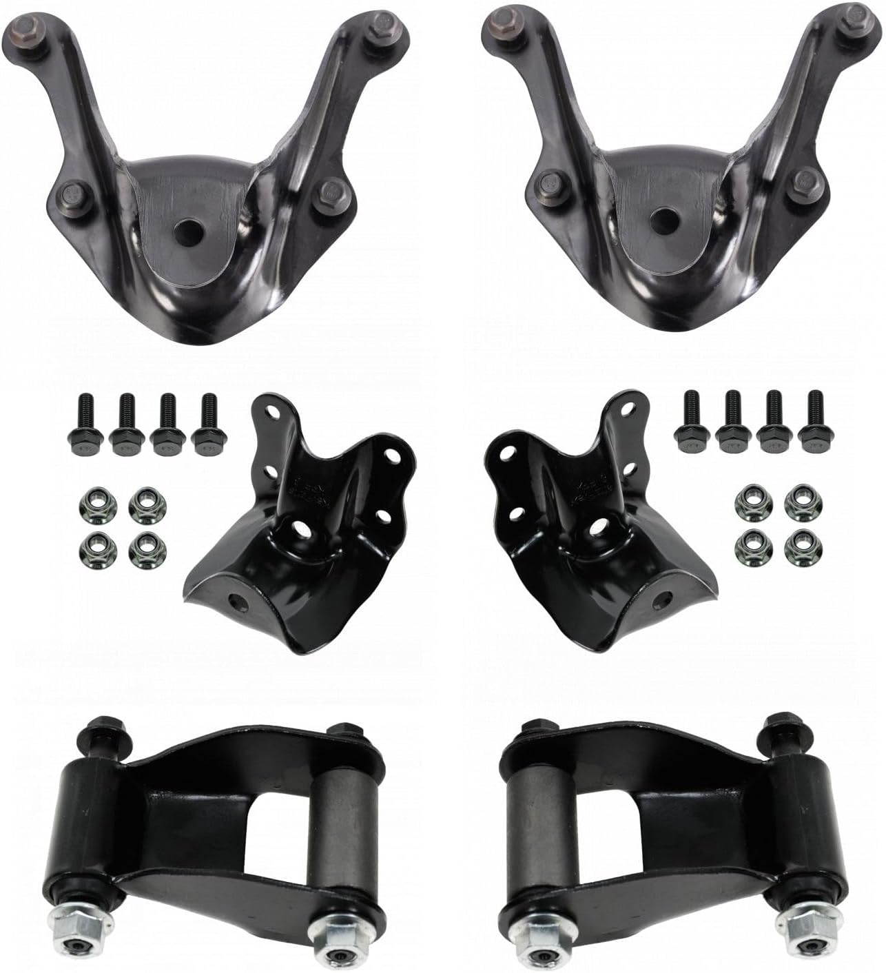 TRQ Leaf Spring Shackle & Bracket Repair Kit Fits 1986-1997 Ford Ranger