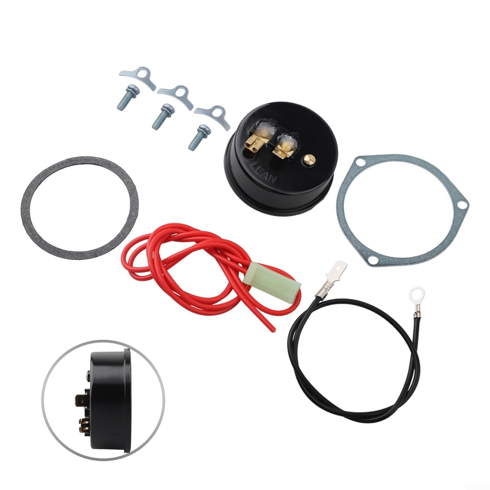 Vergaser-Thermostat-Abdeckungs-Set, kompatibel mit Edelbrock 1400 1405 1406 und Holley 2300 4011 4100 4150 4160 Modellen für schnellen Kaltstart und einfache Installation auf 12-Volt-Systemen