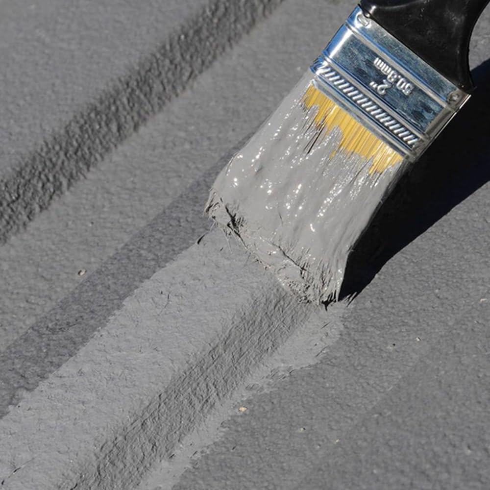 Pintura Impermeabilizante Todoterreno Multisuperficie 5kg Blanco | Incluso sobre superficies húmedas. Sella fisuras evitando filtraciones y goteras. Elástica y resistente a la intemperie.
