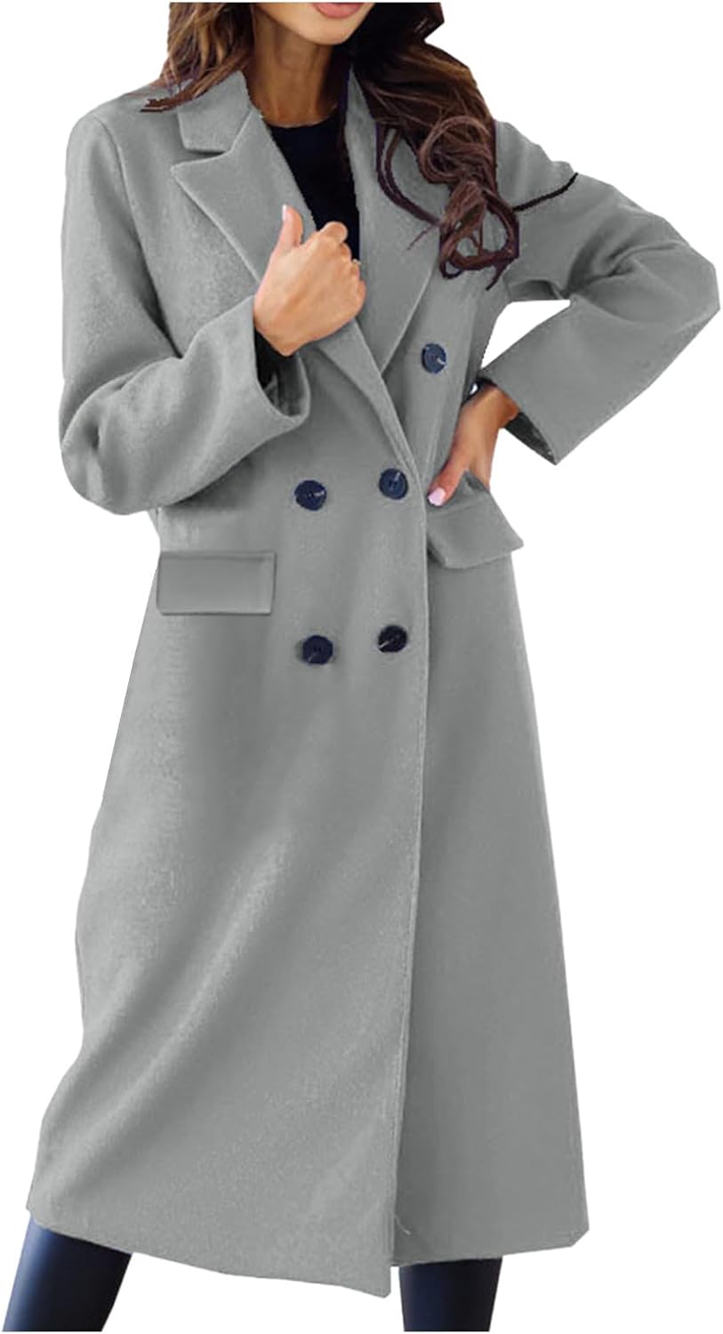 Women's Turtleneck Hooded Fashion Solid Jacket Zipper Pocket Sweatshirt Long Sleeve Coats Plus