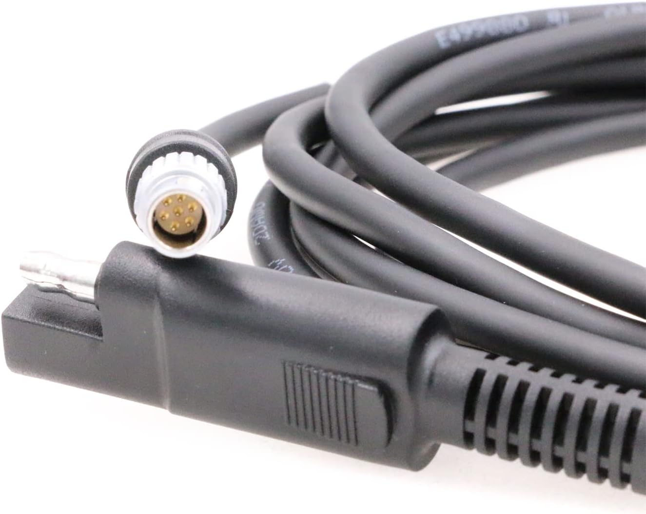 Eonvic 12V 0B 7Pin Male to SAE 2Pin Power Cable for Trimble R10 R10 R7 R8 GPS GNSS Receiver 5800 5700 4700 4800 SPS