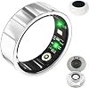 Smart Ring Compatible with Apple iPhone 16 15 14 13 12 11 Pro Max, Samsung Galaxy S25 24 23, Huawei Honor etc, fitness ring with heart rate