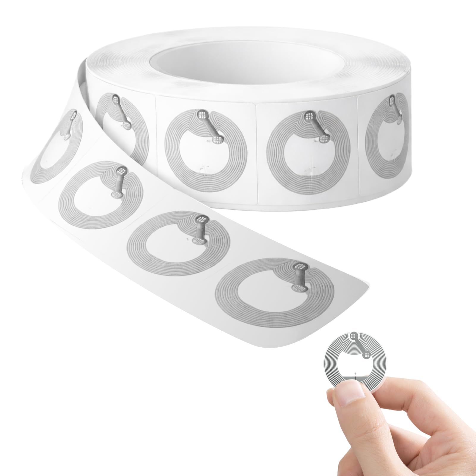 Pegatinas NFC Ntag213, 144 Bytes, Reutilizables, Impermeables, Compatibles con Teléfonos NFC
