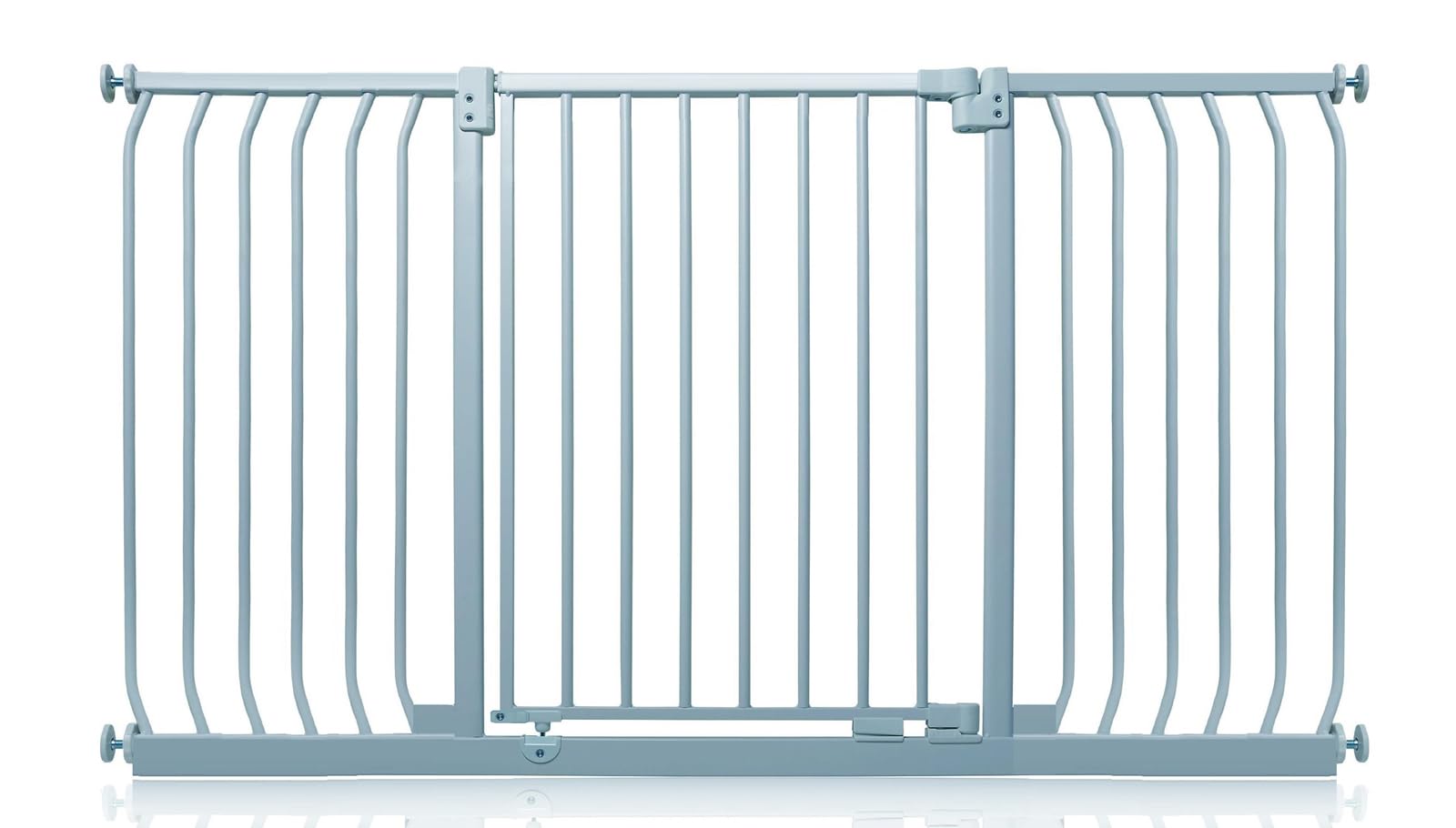Safetots Elite Pressure Narrow Safety Gate, 65.5cm - 74.5cm, Matt White, Narrow Pressure Fit Stair Gate, Baby Gate for Doors Hallways and Spaces, Safety Barrier, Easy Installation — view 69
