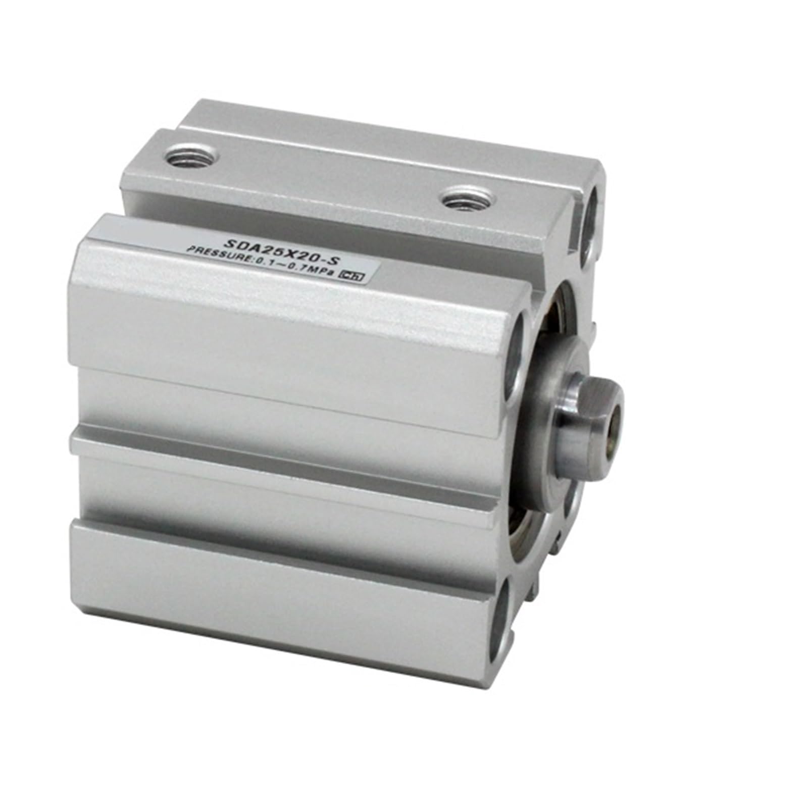 Cilindro neumático compacto de doble efecto serie SDA32, diámetro de 32 mm a 5 10 15 20 25 30 35 40 45 50 55~100 mm de carrera. | SDA32x45,Nill