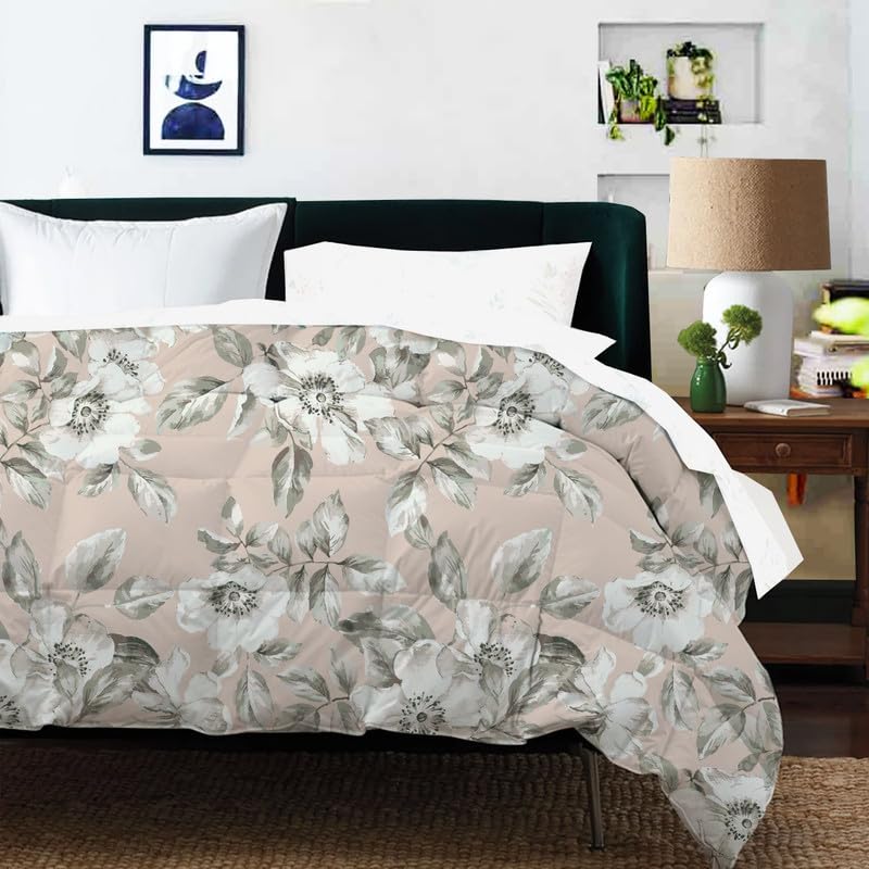 Image of Comforter Double Size Printed Comforter Premium 1800 Series Microfiber - Heavey Winter Blanket /AC Comforter 300 GSM Double Bed - 90 x 100 inch