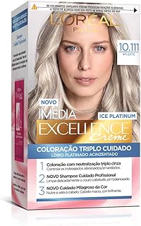 Coloração Imédia Excellence Ice Colors, L'Oréal Paris, Flerte, Excellence Ice