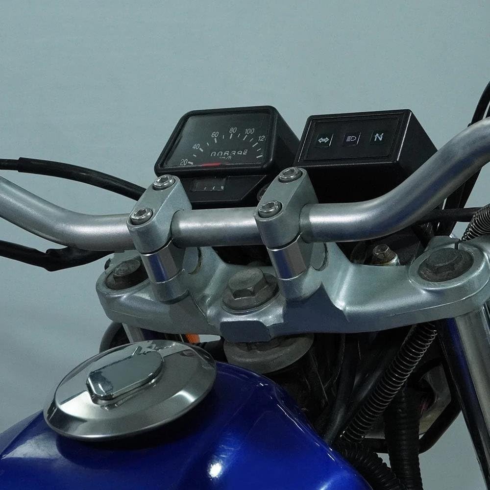Per CB125F Per NC750X Per NC700X Per Grom Per MSX125 Moto 22 Mm 7/8 "Fat Bar Riser Manubrio Rialzo Riser Manubri(Black Riser 20mm)