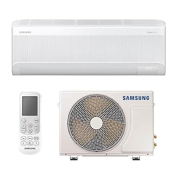 Ar-condicionado Split Inverter 9000 Btus Samsung Windfree Ai Wi-fi High Wall Só Frio Ar09dyfaawknaz/ar09dyfaawkxaz 220v