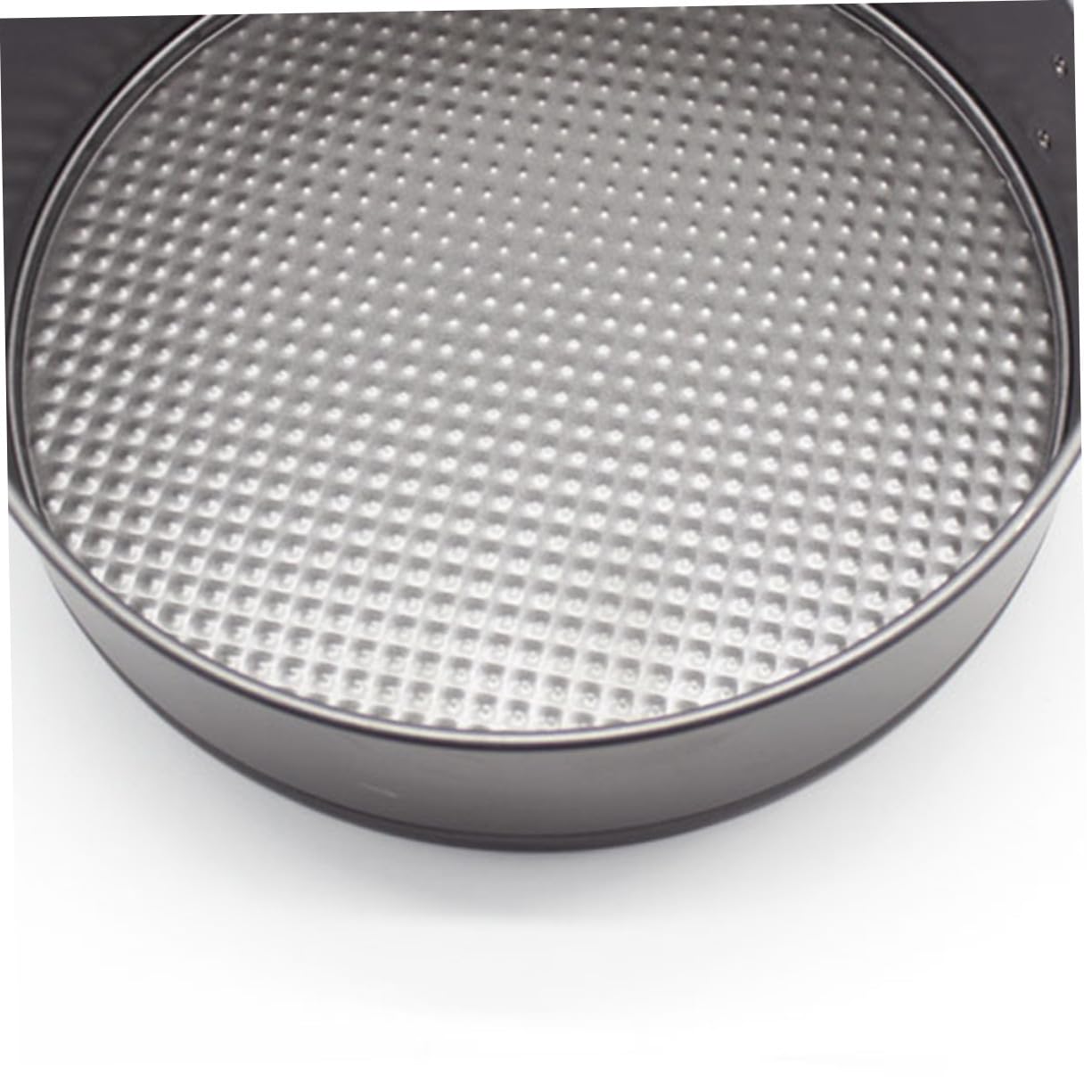 6 Pezzi Teglie Rotonde Antiaderenti con Cerniera in Acciaio al Carbonio Stampo per Torte Facile da Pulire Resistente Temperature Basse per Feste Compleanni e Matrimoni