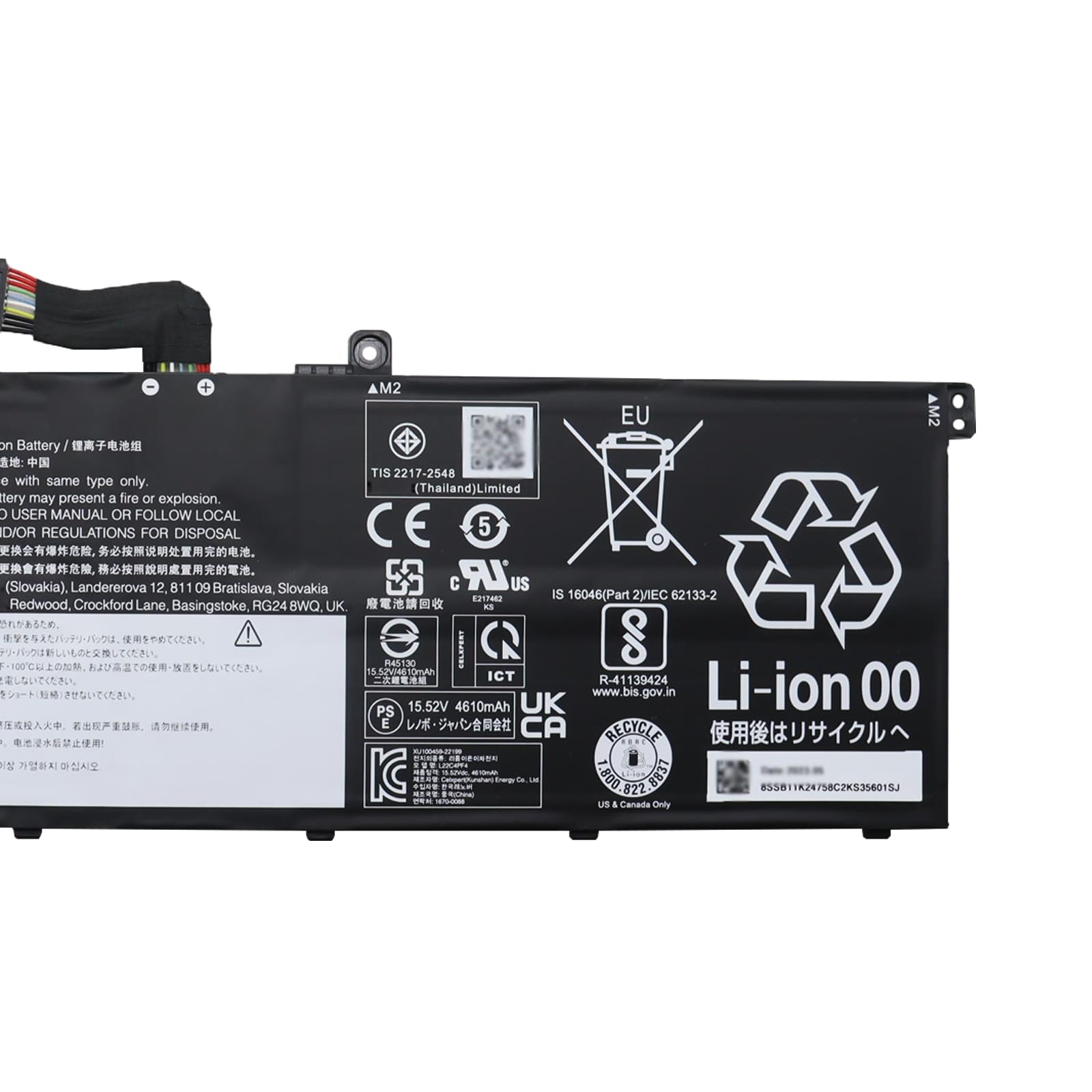 Lenovo Li-ion バッテリー L17C4P71 5080mAh New Genuine L17C4P71 L17M4P71 01AV475 OEM Battery for Lenovo